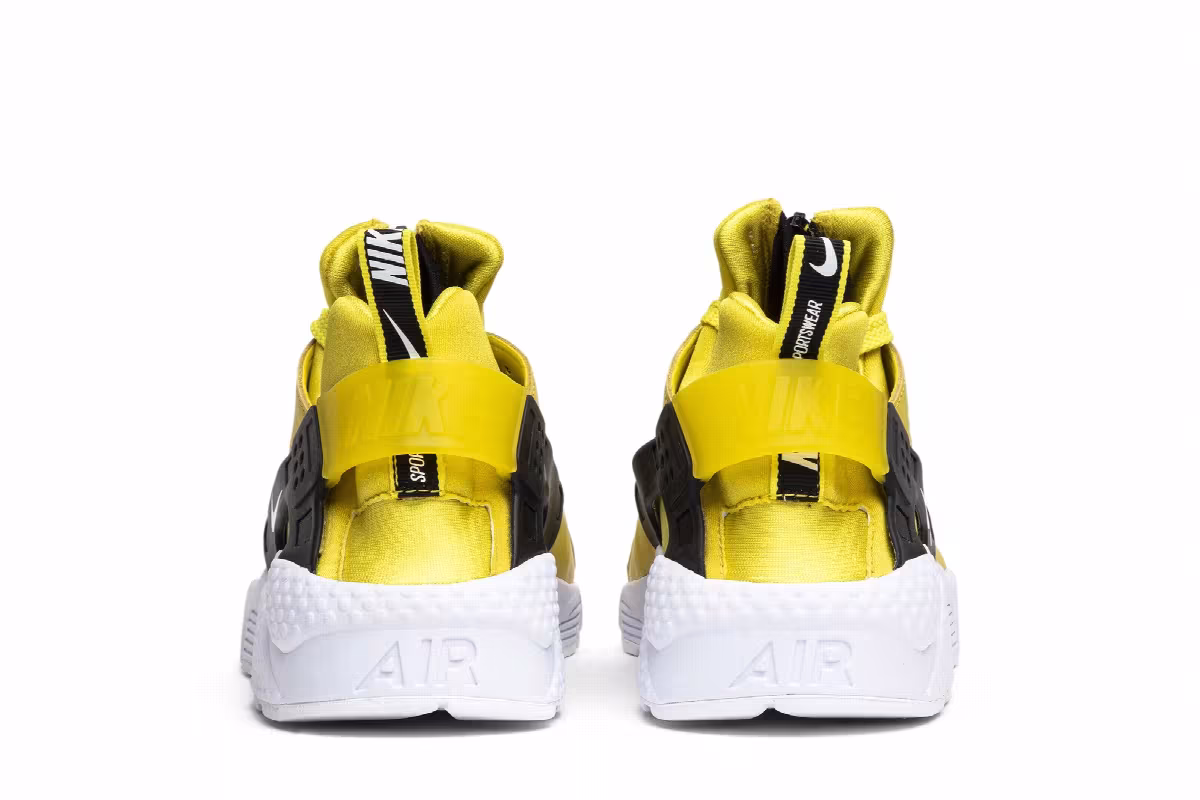 Nike Air Huarache Zip Bright Citron, view 7