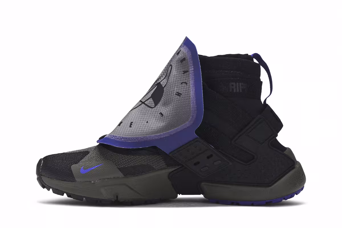 Nike Air Huarache Gripp QS Black Olive, view 4