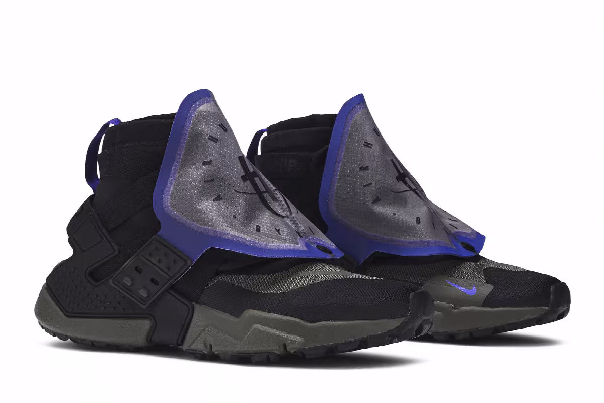 Nike Air Huarache Gripp QS Black Olive, view 9