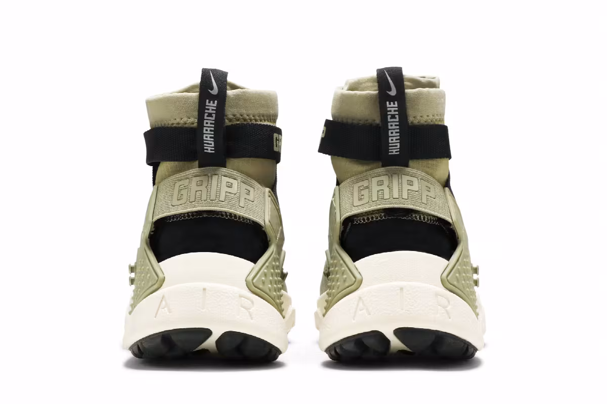 Nike Air Huarache Gripp Olive, view 7