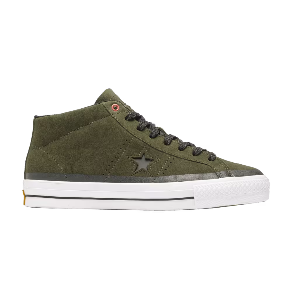 Converse One Star Pro Suede Mid Herbal
