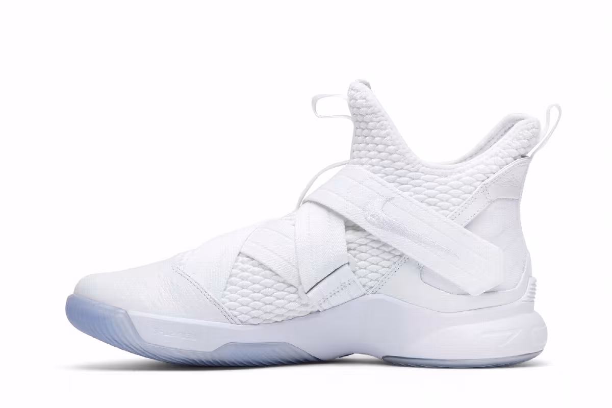 Nike LeBron Soldier 12 SFG White, view 4