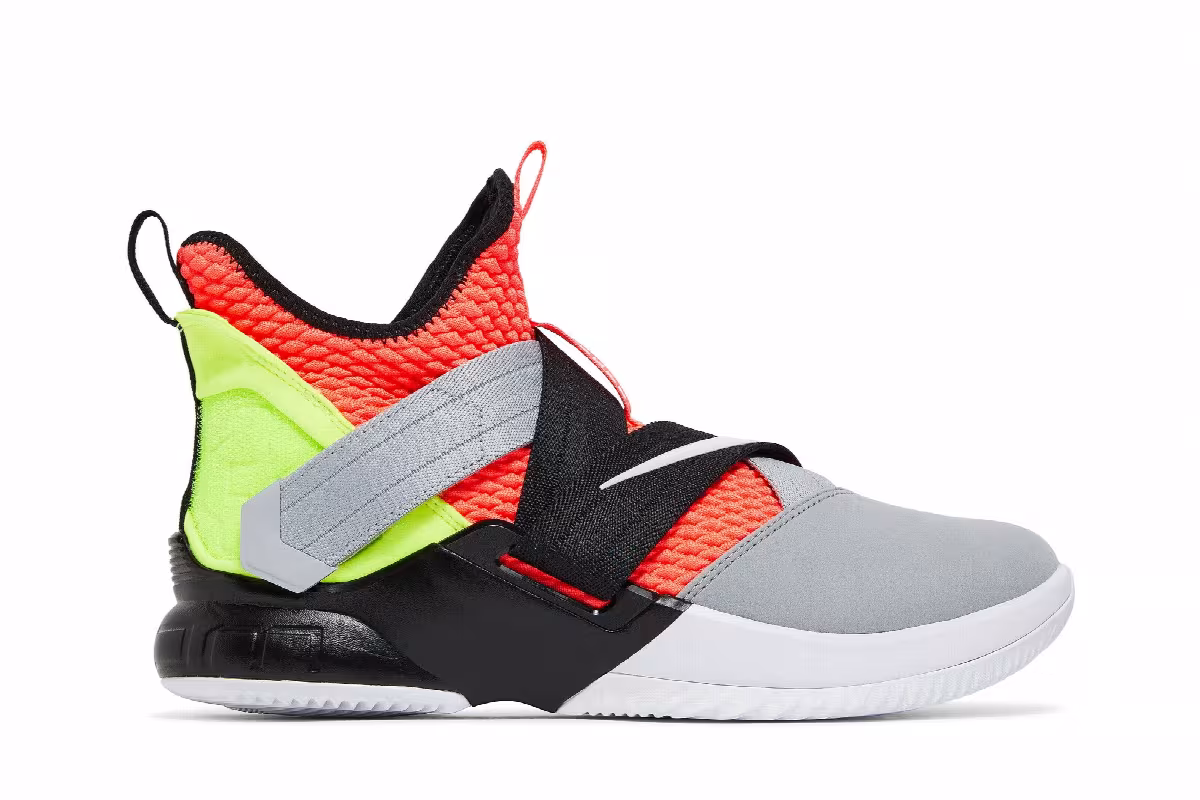 Nike LeBron Soldier 12 Hot Lava, view 2