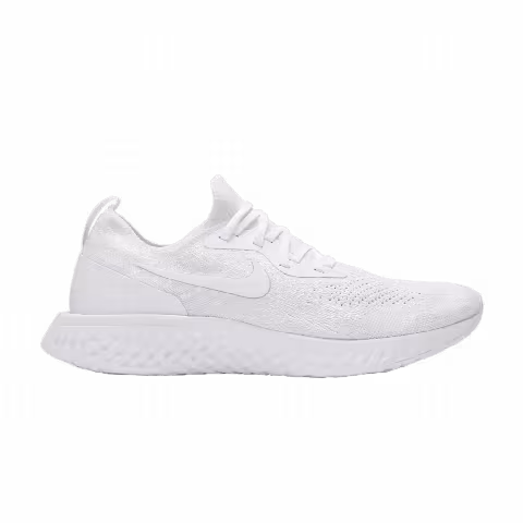 Nike Epic React Flyknit 'Triple White'