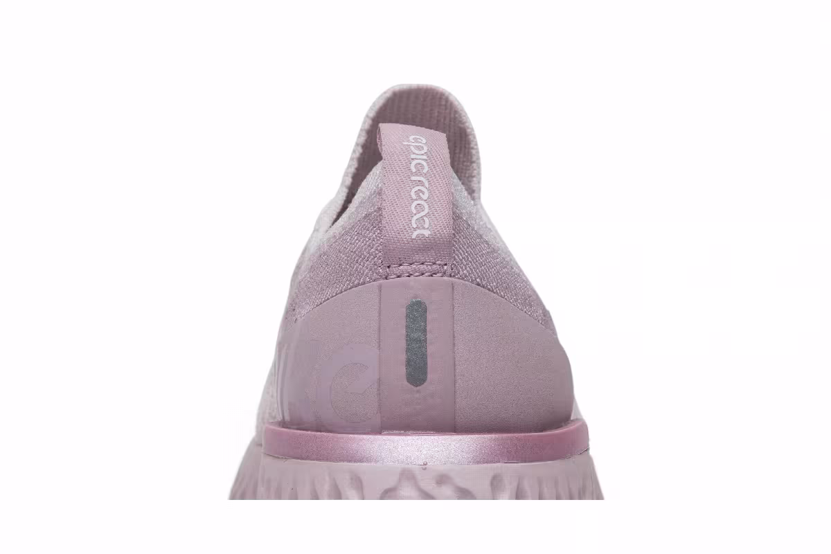 Nike Women's Epic React Flyknit Pearl Pink, view 8