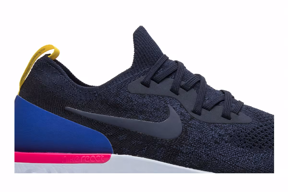 Nike Epic React Flyknit College Navy, view 3