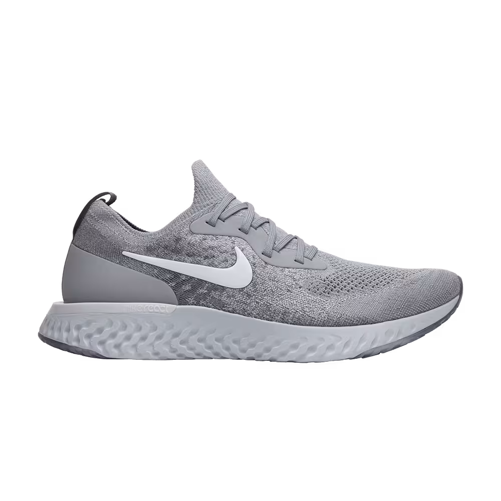 Nike Epic React Flyknit Wolf Grey