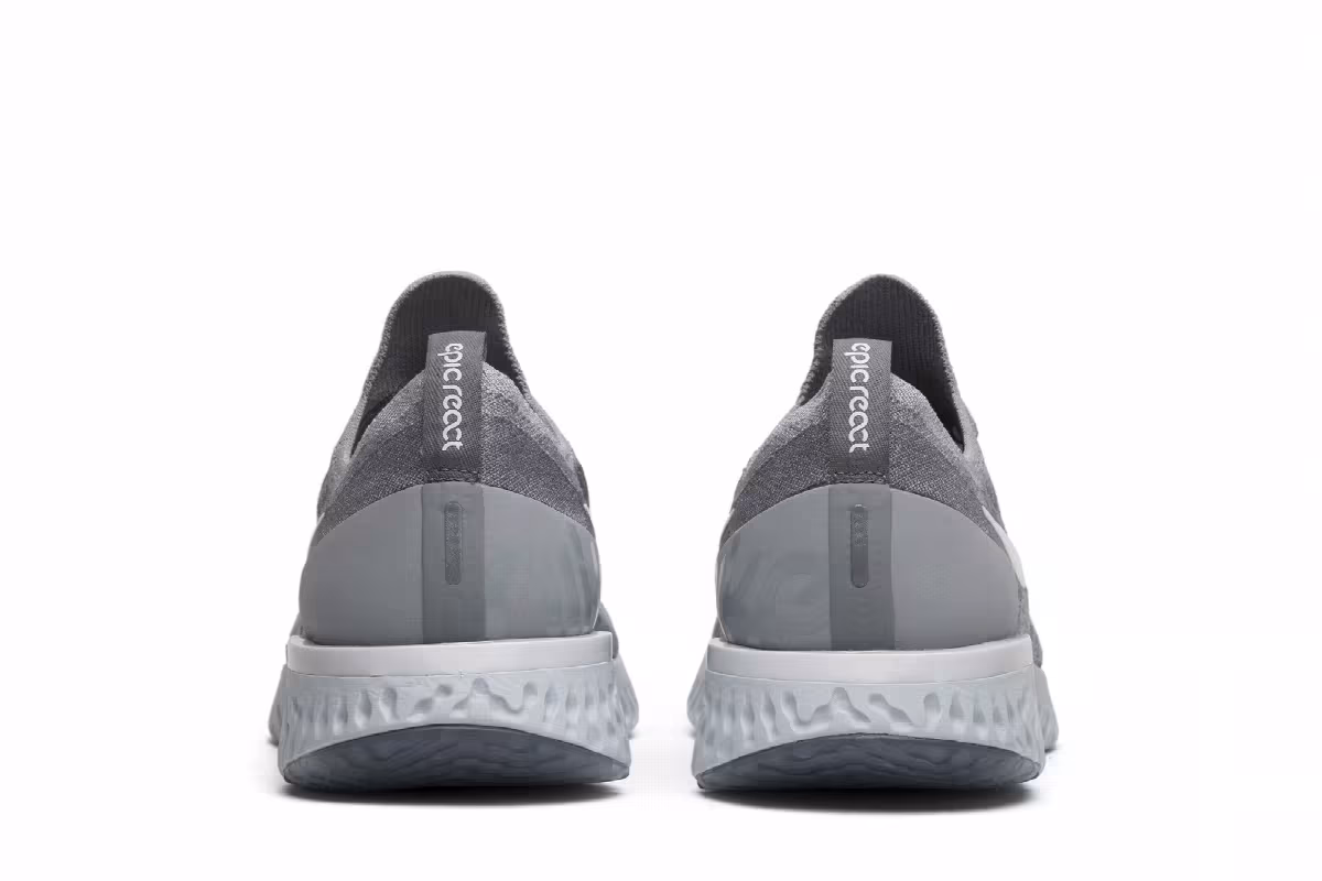Nike Epic React Flyknit Wolf Grey, view 7