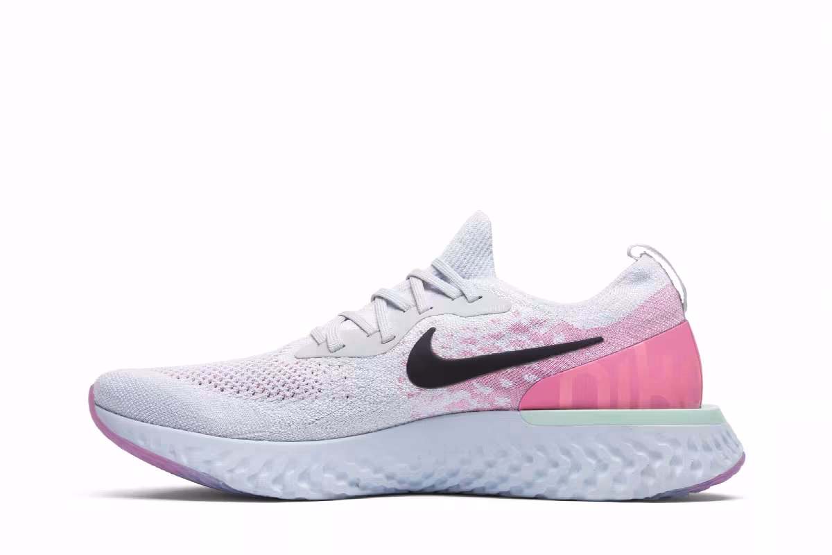 Nike Epic React Flyknit Pink Beam, view 4