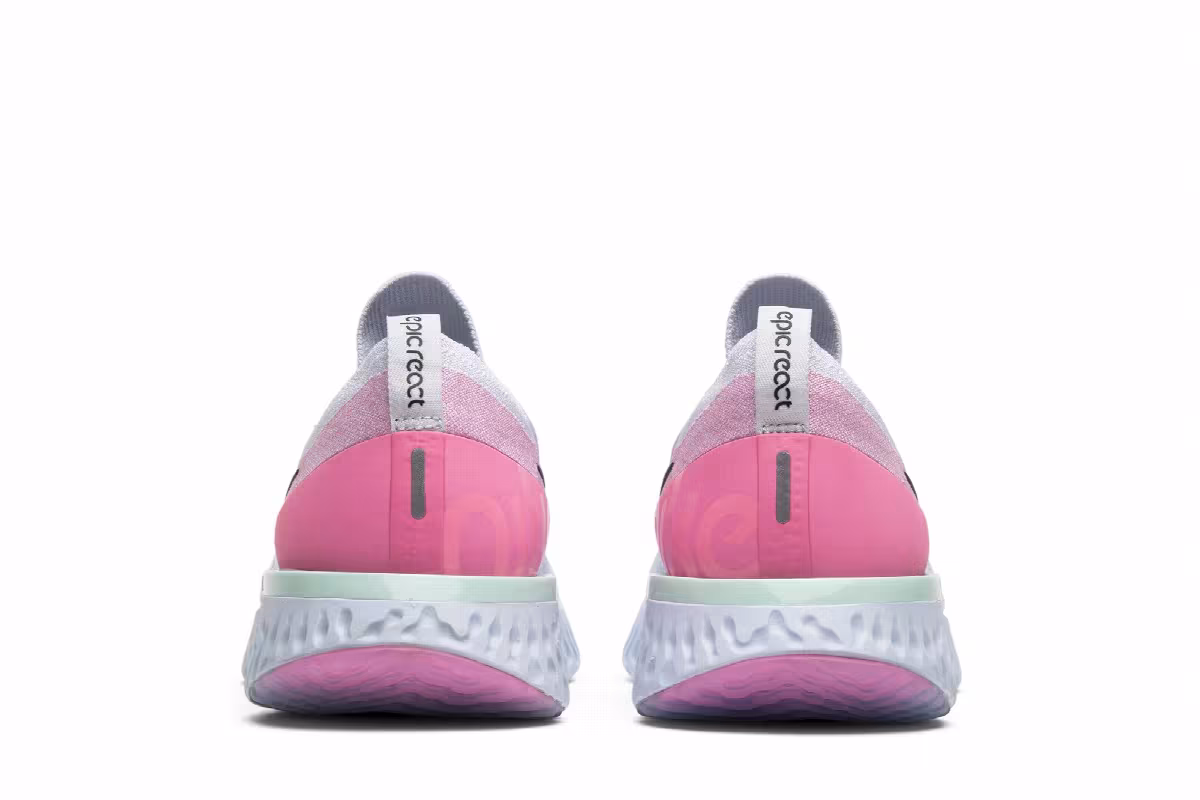 Nike Epic React Flyknit Pink Beam, view 7