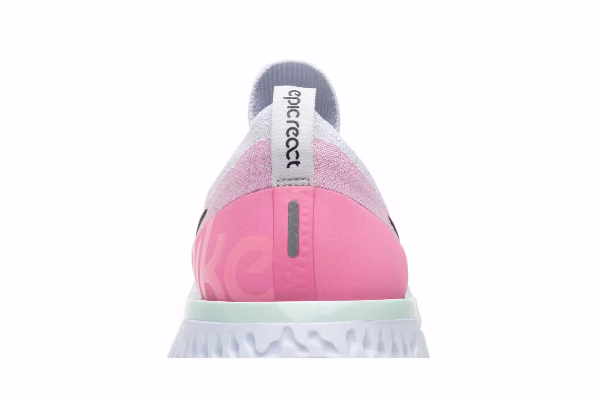 Nike Epic React Flyknit Pink Beam, view 8