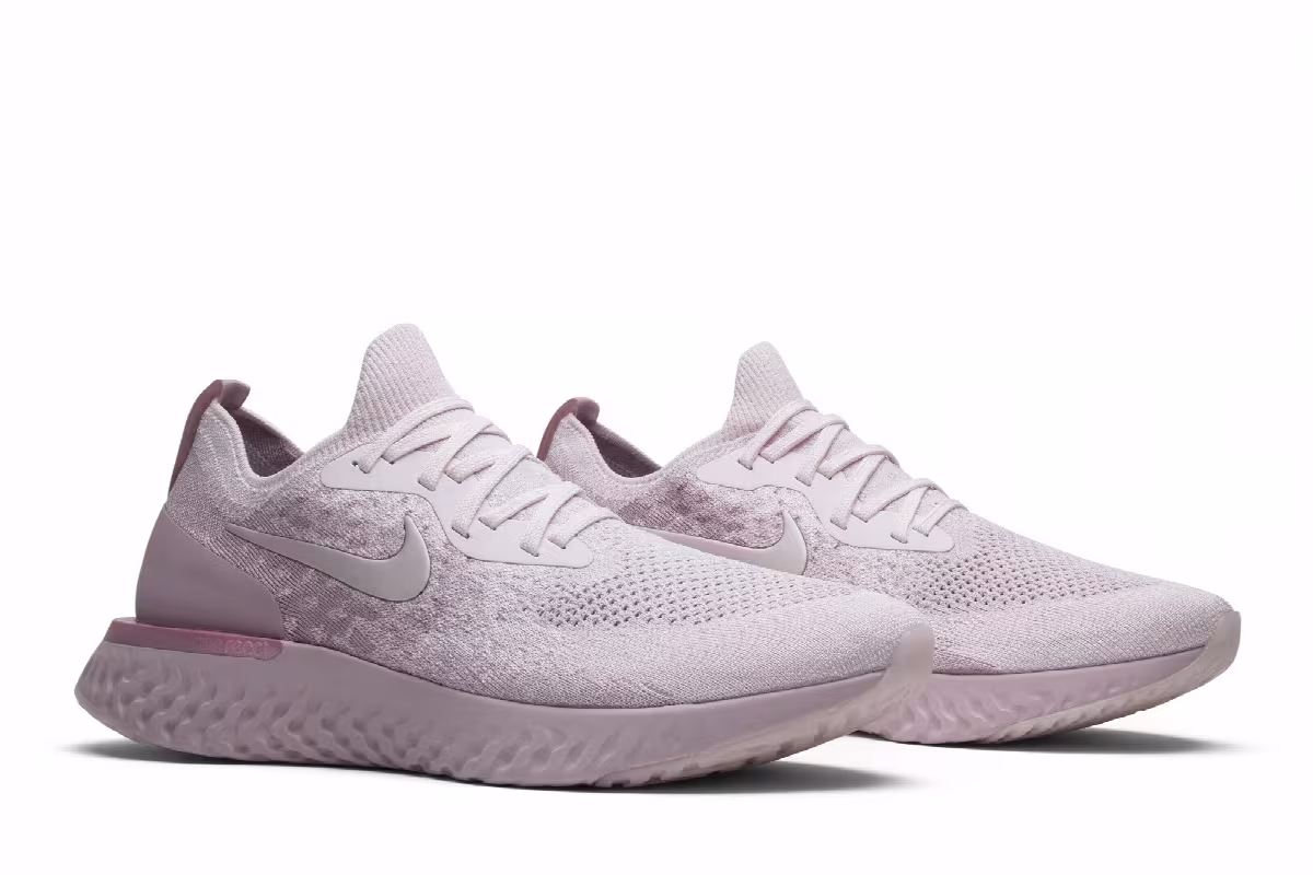 Nike Epic React Flyknit Pearl Pink, view 9