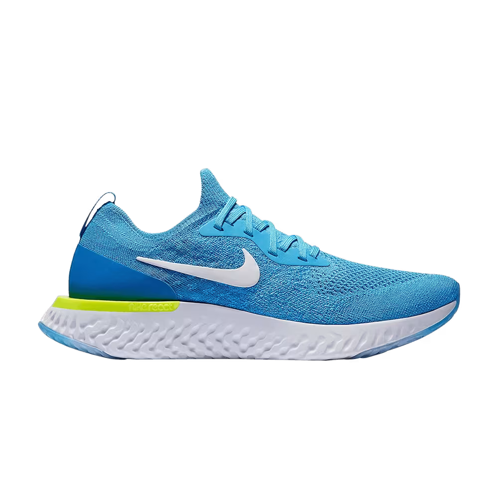 Nike Epic React Flyknit Blue Glow