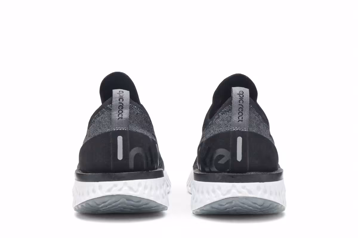 Nike Women's Epic React Flyknit Black, view 7