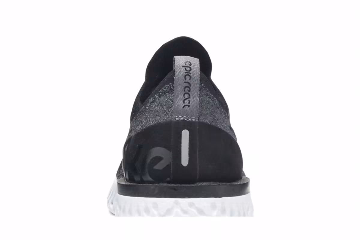 Nike Women's Epic React Flyknit Black, view 8