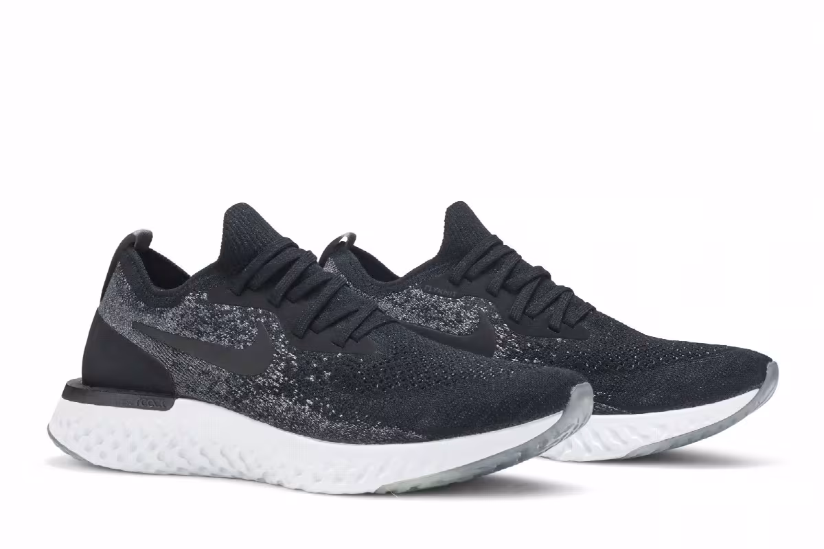 Nike Women's Epic React Flyknit Black, view 9