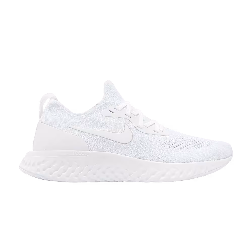 Nike Women's Epic React Flyknit Triple White