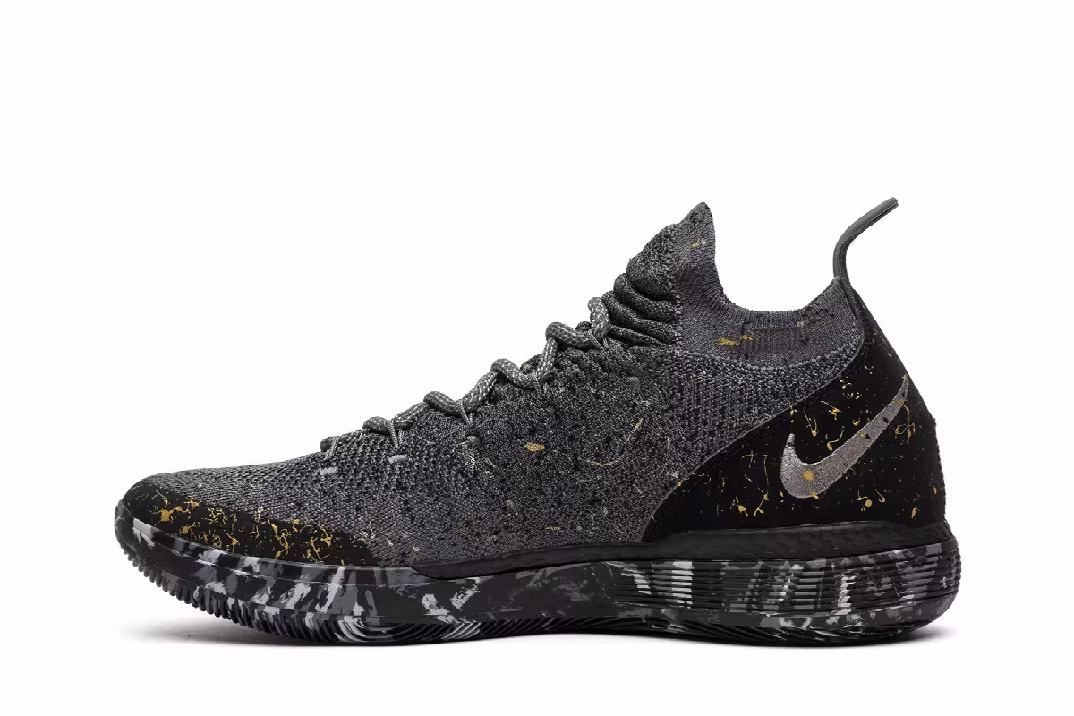 Nike Zoom KD 11 Gold Splatter, view 4