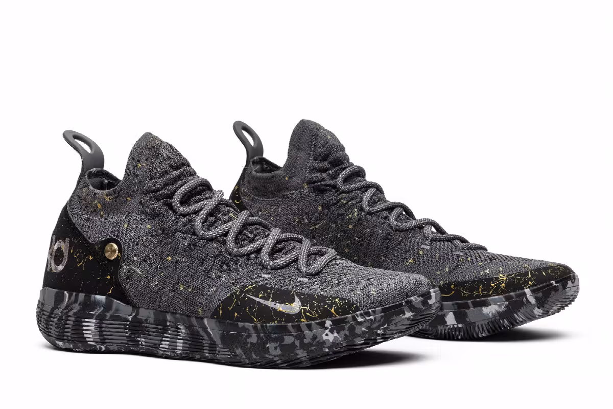 Nike Zoom KD 11 Gold Splatter, view 9