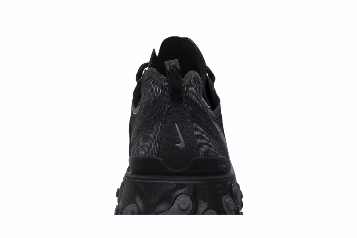 Nike React Element 55 Triple Black, view 8
