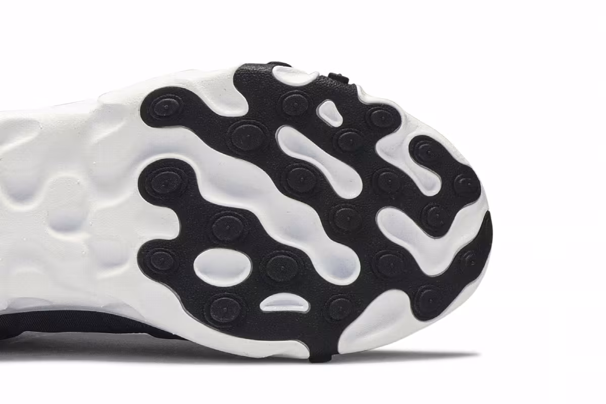 Nike React Element 55 Black White, view 6