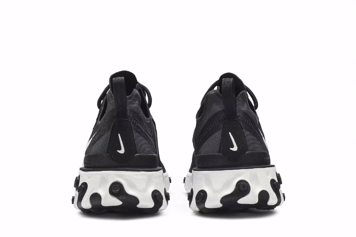 Nike React Element 55 Black White, view 7