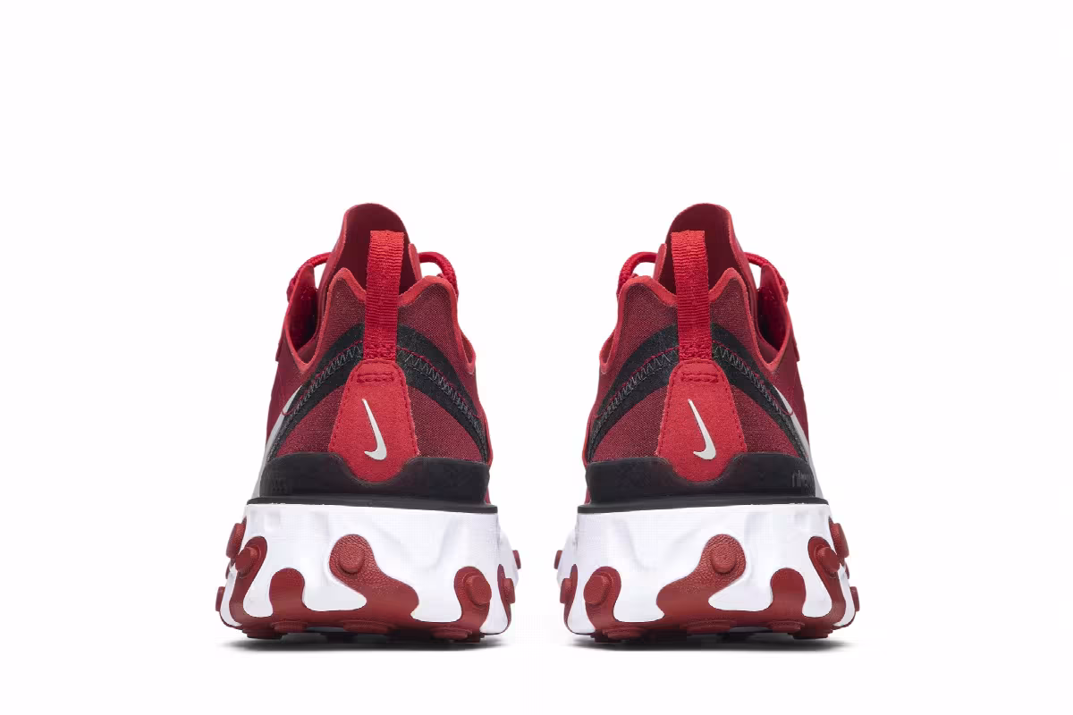 Nike React Element 55 Team Red, view 7
