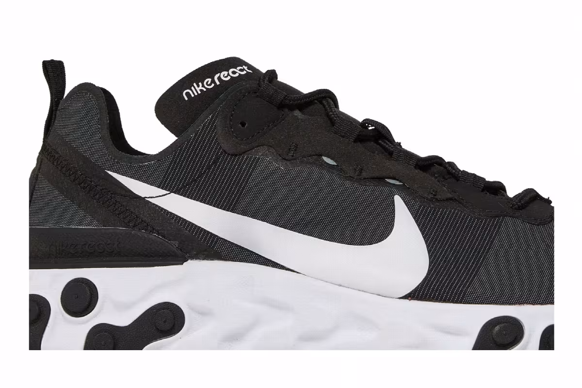 Nike Women's React Element 55 Black, view 3