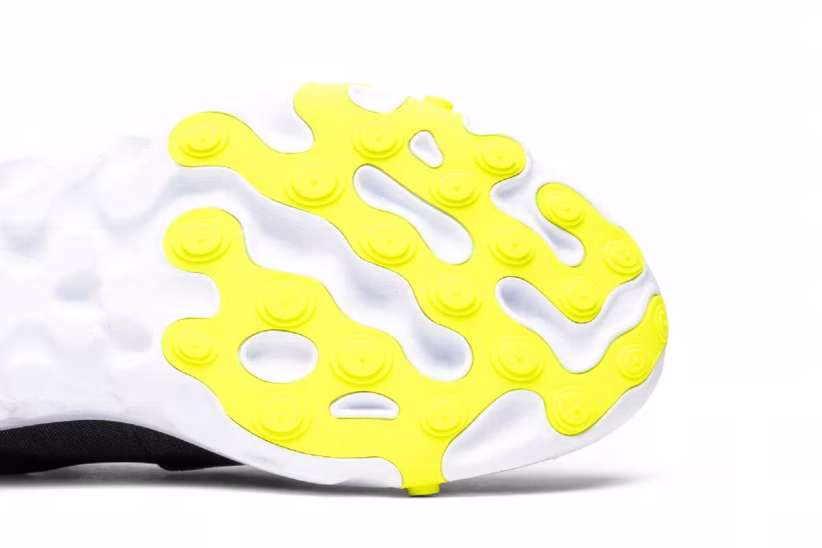 Nike Women's React Element 55 Black Volt, view 6
