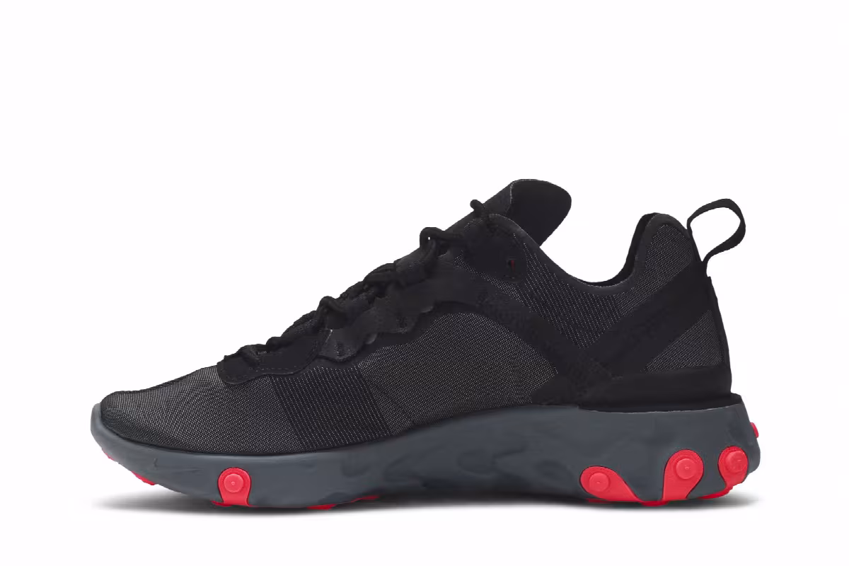 Nike Women's React Element 55 Solar Red, view 4