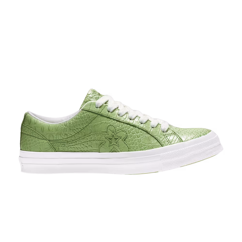 Golf Le Fleur x Converse One Star Low Gator Collection - Forest Green