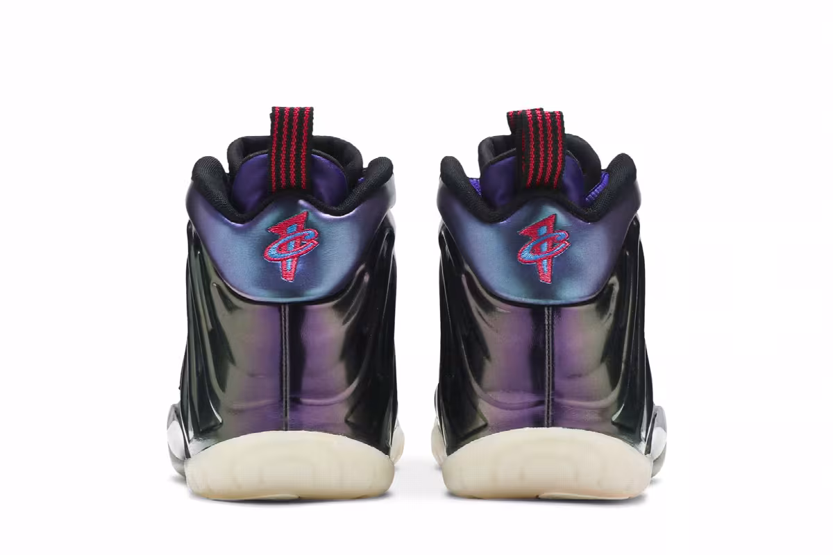 Nike Little Posite One GS Iridescent Purple, view 7