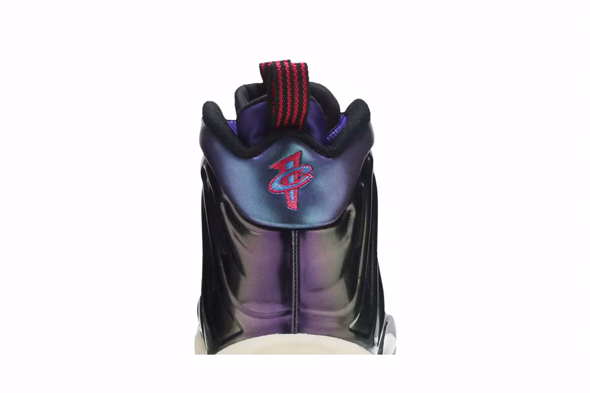 Nike Little Posite One GS Iridescent Purple, view 8