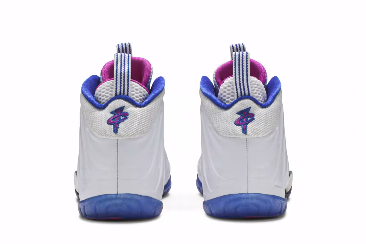 Nike Little Posite One GS Fuchsia Blast, view 7