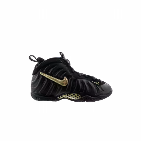 Nike Little Posite Pro PS 'Black Metallic Gold'