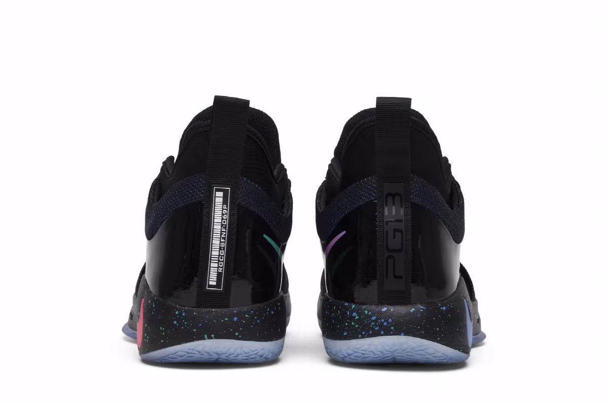 PlayStation x Nike PG 2 Black Racer Blue, view 7
