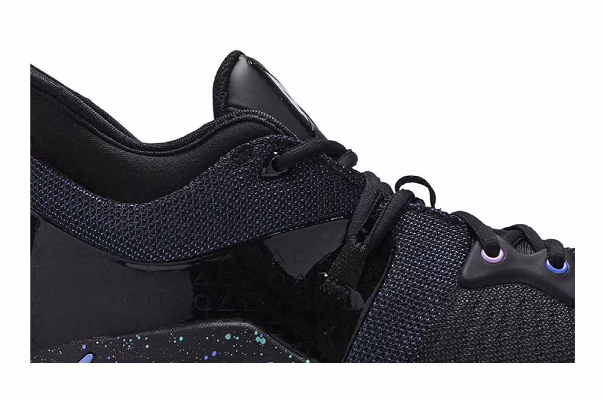 PlayStation x Nike PG 2 EP Black Racer Blue, view 3