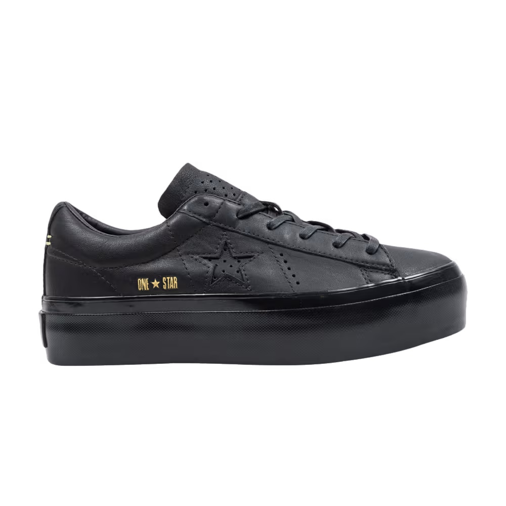 Converse One Star Platform Ox Black
