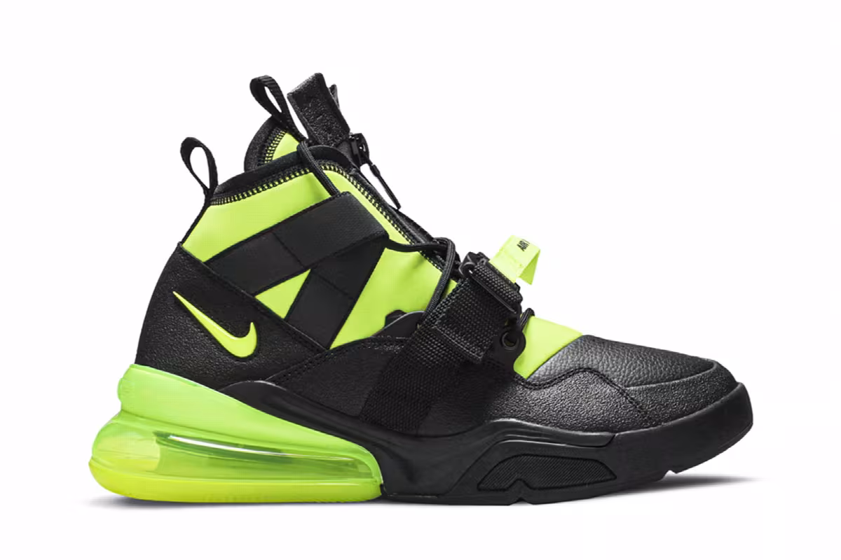 Nike Air Force 270 Utility Volt, view 2