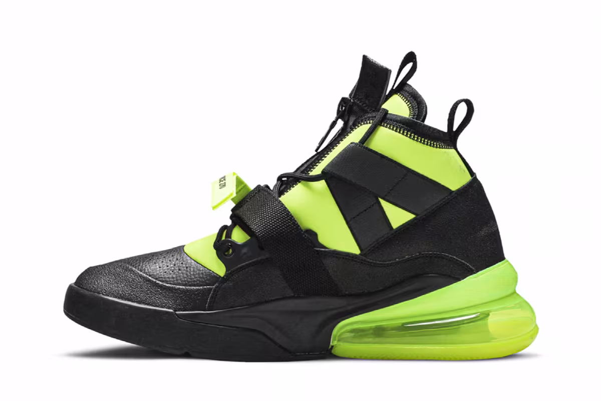 Nike Air Force 270 Utility Volt, view 4