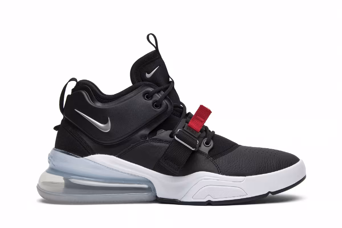 Nike Air Force 270 Black White, view 2