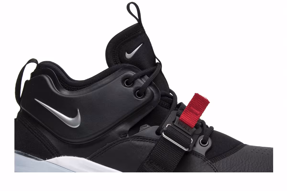 Nike Air Force 270 Black White, view 3