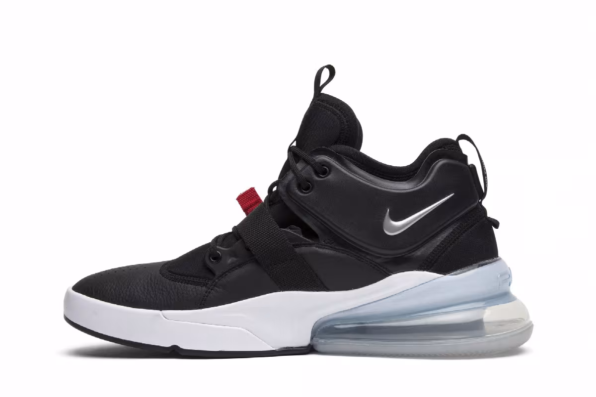 Nike Air Force 270 Black White, view 4