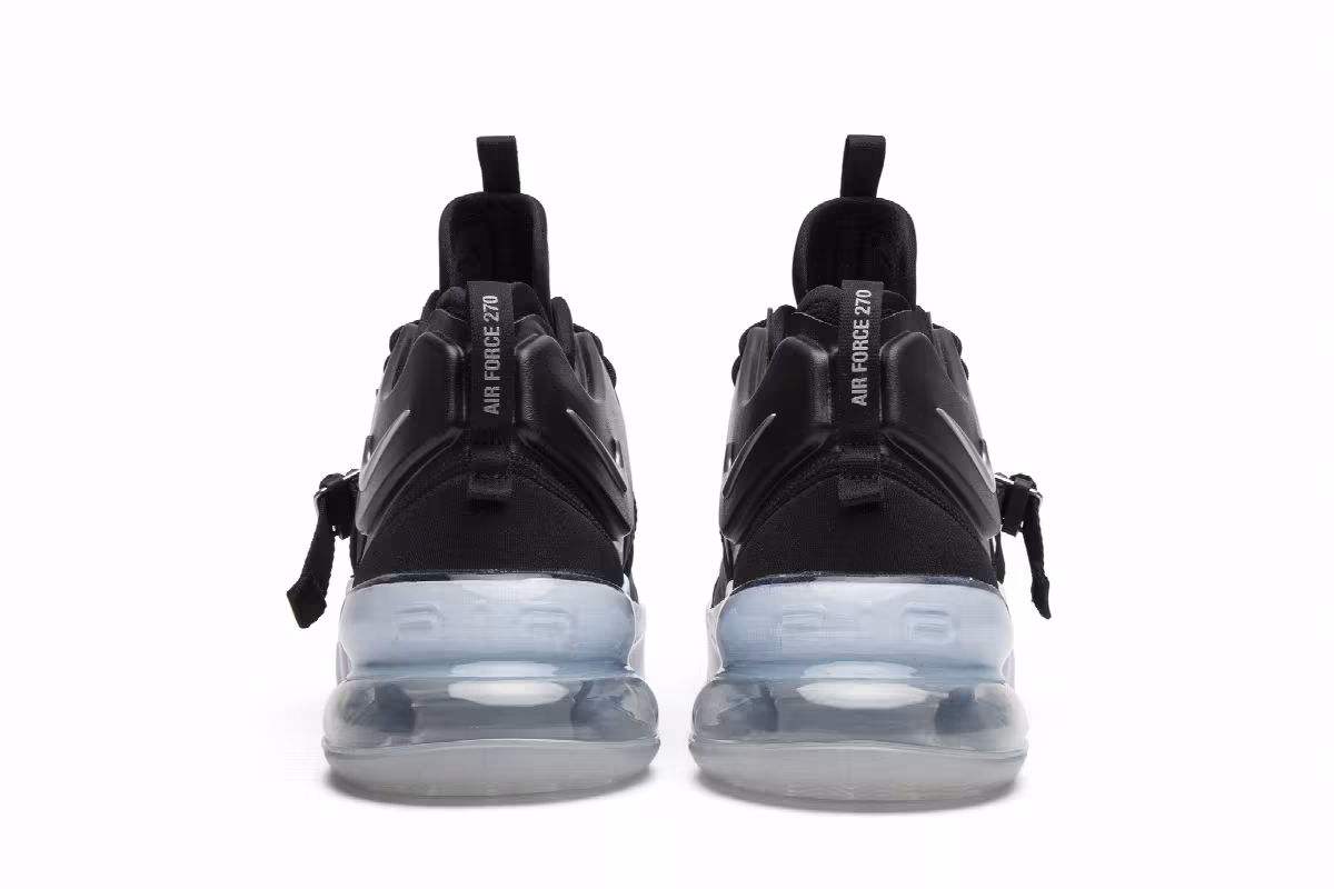 Nike Air Force 270 Black White, view 7