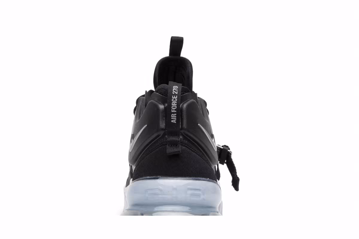 Nike Air Force 270 Black White, view 8