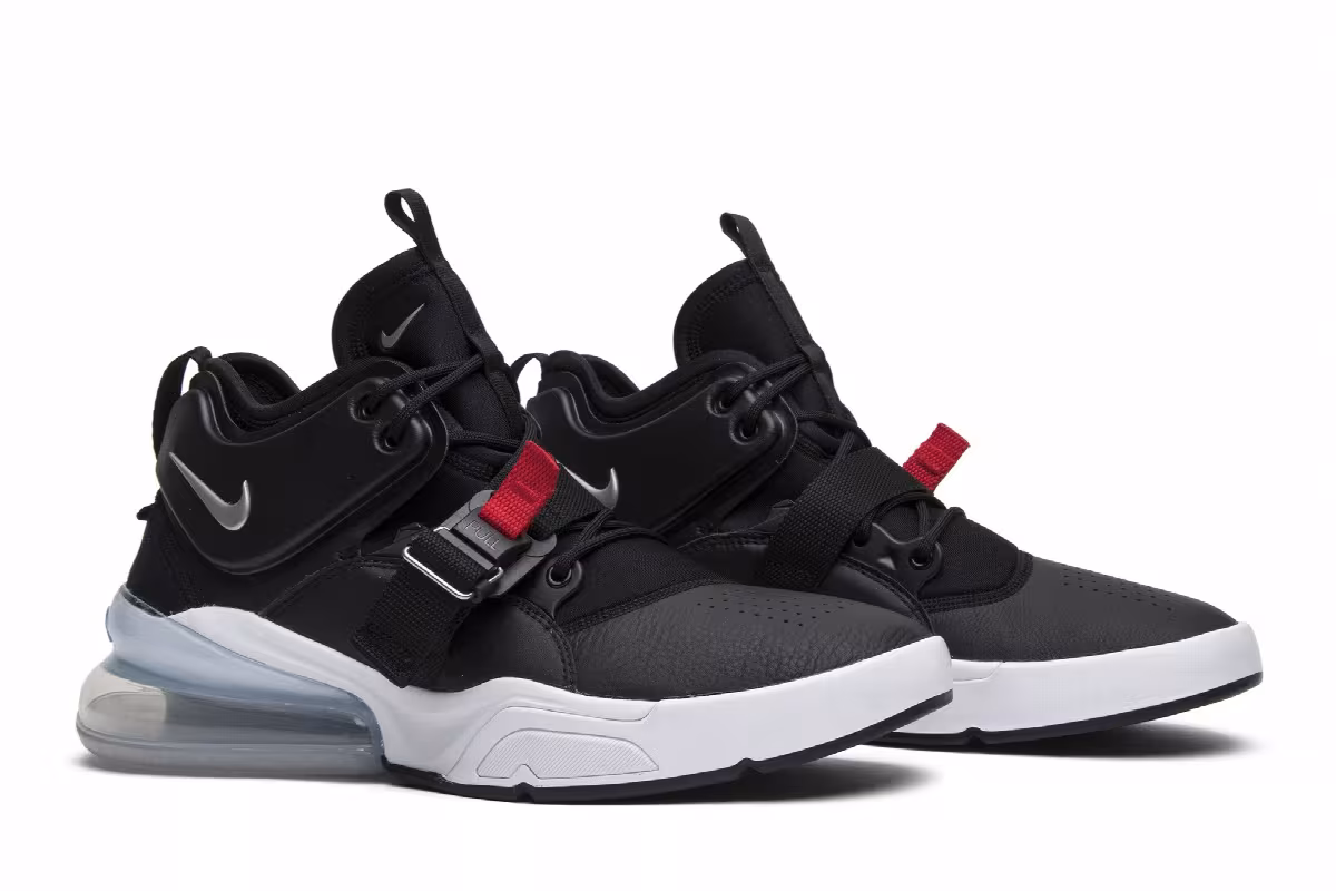 Nike Air Force 270 Black White, view 9