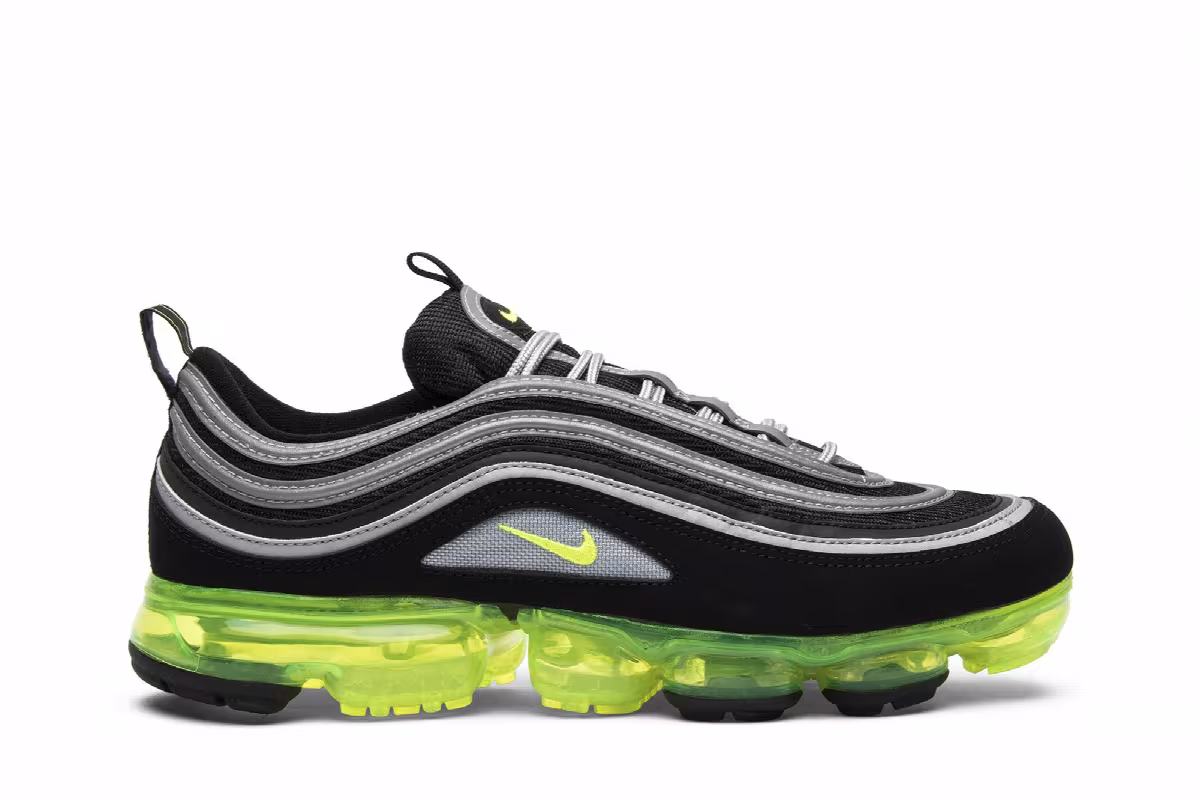 Nike Air VaporMax 97 Neon, Volt, view 2