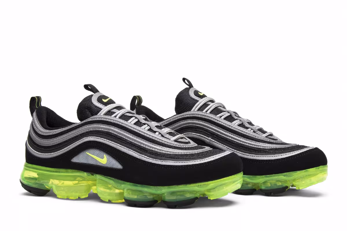 Nike Air VaporMax 97 Neon, Volt, view 9