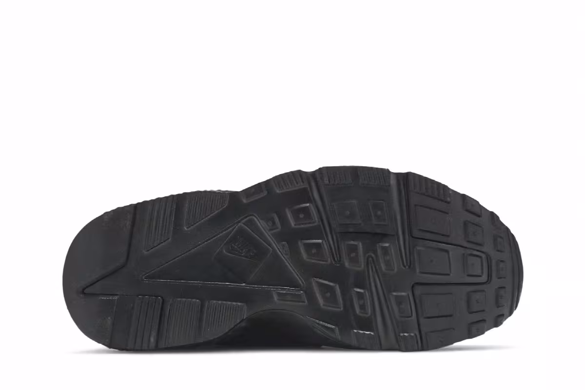 Nike Huarache Run PS Triple Black, view 5