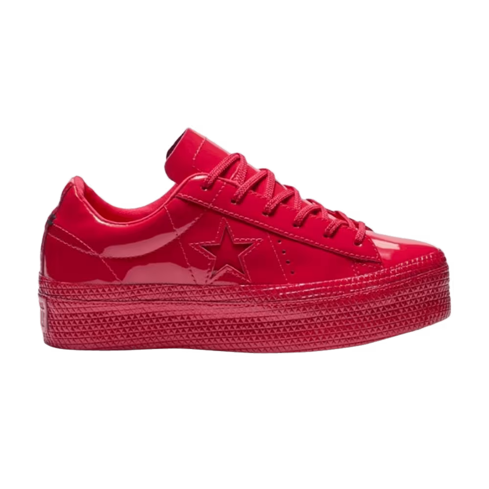 Converse Women's One Star Platform Ox Cherry Red